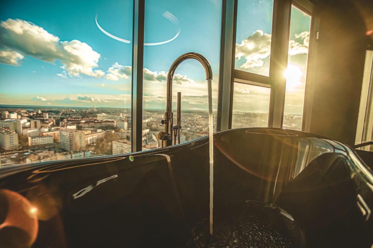 Wanna Na 20 Pietrze, City View, Hanza Tower Szczecin Exteriör bild